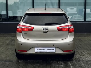 2014 Kia Rio 4-speed III, бежевый, 1130000 рублей, вид 4