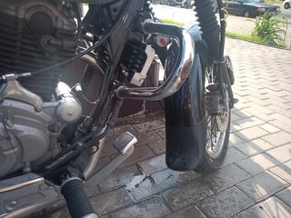 2018 Bajaj Avenger, чёрный, 175000 рублей, вид 3