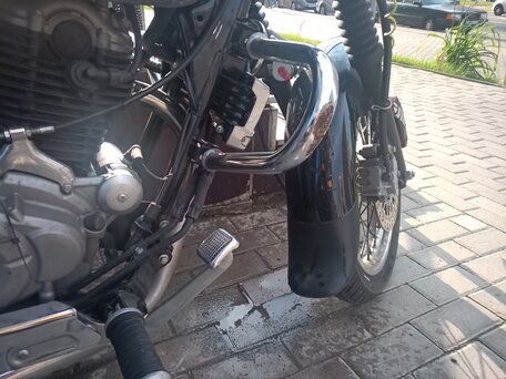 2018 Bajaj Avenger, чёрный, 175000 рублей, вид 3