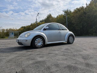2002 Volkswagen Beetle I (A4), серебристый, 580000 рублей, вид 3