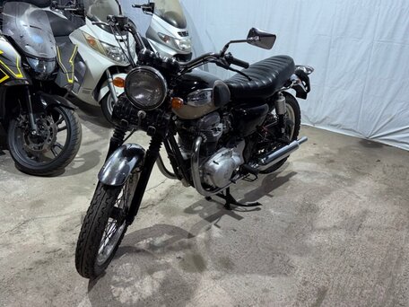 2001 Kawasaki W 650, серебристый, 349000 рублей, вид 1