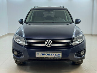 2015 Volkswagen Tiguan I Рестайлинг, синий, 1670000 рублей, вид 2