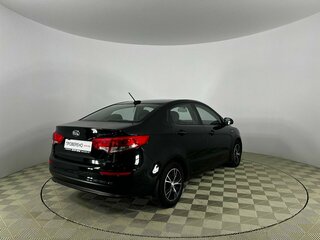 2017 Kia Rio III Рестайлинг, чёрный, 1220000 рублей, вид 5