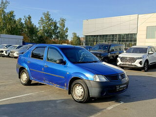 2007 Renault Logan I, синий, 165000 рублей, вид 3