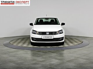 2015 Volkswagen Polo V Рестайлинг, белый, 987000 рублей, вид 2