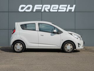 2012 Chevrolet Spark III, белый, 855000 рублей, вид 5