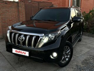 2017 Toyota Land Cruiser Prado 150 Series Рестайлинг 1, чёрный, 3899000 рублей, вид 2