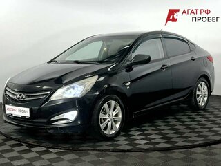 2014 Hyundai Solaris I Рестайлинг, чёрный, 760000 рублей, вид 2