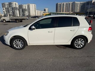 2011 Volkswagen Golf VI, белый, 680000 рублей, вид 4