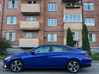 2022 Hyundai Elantra VII (CN7), синий, 1950000 рублей, вид 2