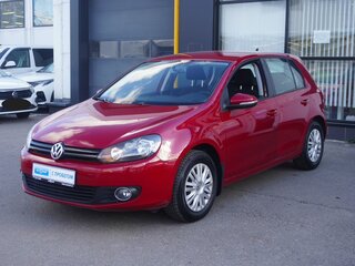 2011 Volkswagen Golf VI, красный, 1100000 рублей, вид 1