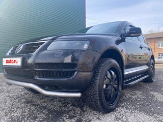 2004 Volkswagen Touareg I, чёрный, 800000 рублей, вид 2
