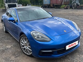 2019 Porsche Panamera 4 II, синий, 5788000 рублей, вид 2