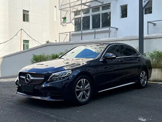 2019 Mercedes-Benz C-Класс 180 IV (W205) Рестайлинг, синий, 2330017 рублей, вид 1