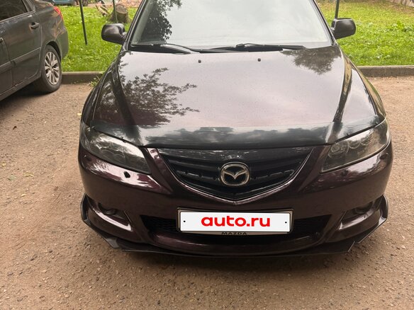 2006 Mazda 6 I (GG) Рестайлинг, красный, 500000 рублей - вид 1