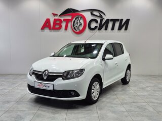 2015 Renault Sandero II, белый, 827000 рублей, вид 3