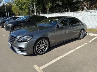 2020 Mercedes-Benz S-Класс 450 Long VI (W222, C217) Рестайлинг, серый, 5300000 рублей, вид 1