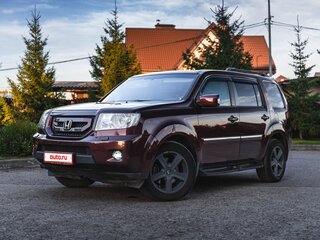 2008 Honda Pilot II, красный, 1730000 рублей, вид 1