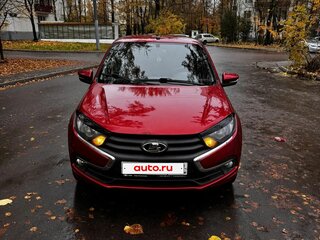 2021 Lada (ВАЗ) Granta I Рестайлинг, красный, 700000 рублей, вид 2