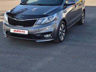 2017 Kia Rio III Рестайлинг, серый, 985000 рублей, вид 2