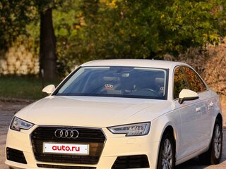 2017 Audi A4 V (B9), белый, 1599000 рублей, вид 1