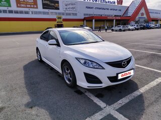 2012 Mazda 6 II (GH) Рестайлинг, белый, 900000 рублей, вид 3