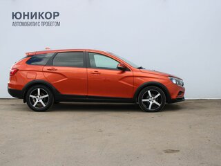 2019 Lada (ВАЗ) Vesta SW Cross I, оранжевый, 929000 рублей, вид 4