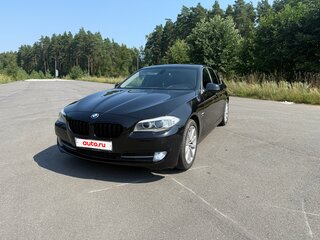 2012 BMW 5 серии 530d xDrive VI (F10/F11/F07), чёрный, 1840000 рублей, вид 2