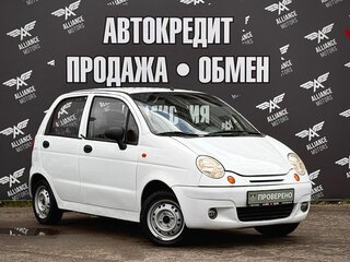 2002 Daewoo Matiz I Рестайлинг, белый, 129000 рублей, вид 1