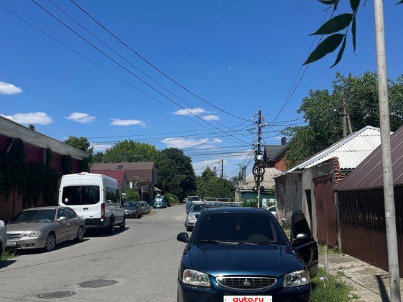 2008 Hyundai Accent ТагАЗ II, синий, 520000 рублей - вид 30