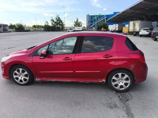 2008 Peugeot 308 I, красный, 255000 рублей, вид 5