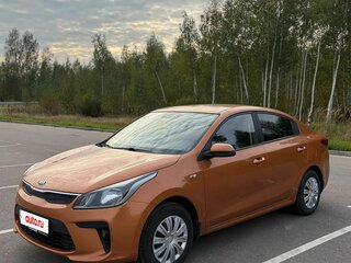 2017 Kia Rio IV, оранжевый, 1000000 рублей, вид 2