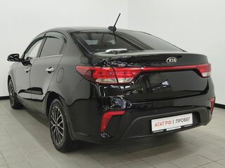 2017 Kia Rio III Рестайлинг, чёрный, 1186000 рублей, вид 5