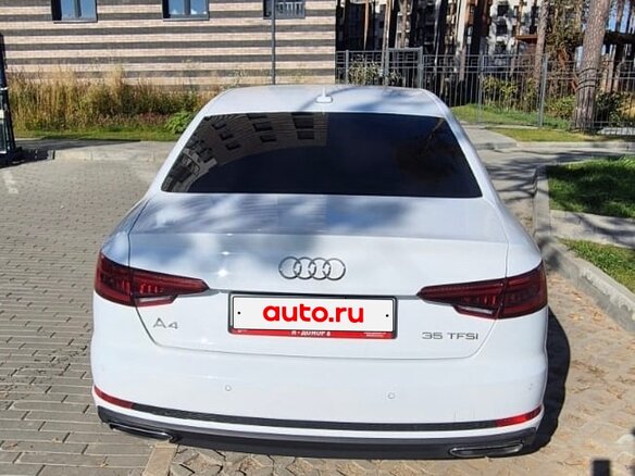 2019 Audi A4 V (B9), белый, 2350000 рублей - вид 5