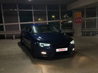 2014 Audi A5 I (8T) Рестайлинг, синий, 1950000 рублей, вид 3