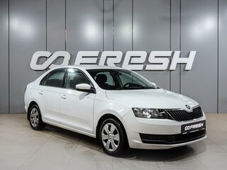 2019 Skoda Rapid I Рестайлинг, белый, 1059000 рублей, вид 1