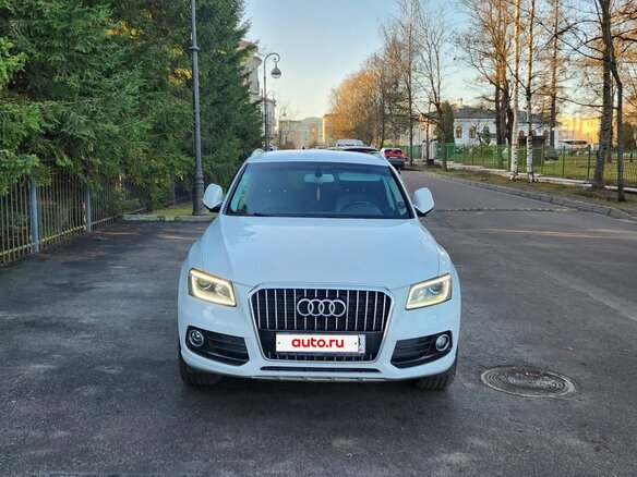 2016 Audi Q5 I (8R) Рестайлинг, белый