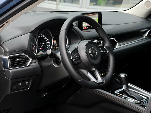 2019 Mazda CX-5 II, голубой, 2400000 рублей - вид 15