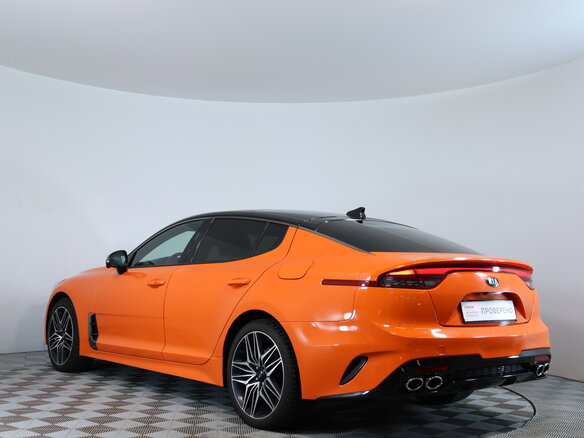 2021 Kia Stinger I Рестайлинг, оранжевый, 2798000 рублей - вид 7