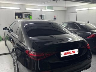 2020 Mercedes-Benz S-Класс 450 Long 4MATIC VII (W223), чёрный, 7500000 рублей, вид 3