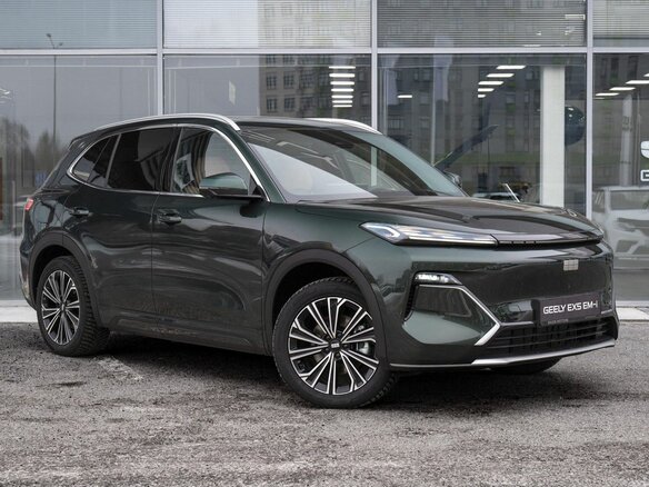 2026 Geely EX5 Гибрид EM-R, зелёный - вид 2