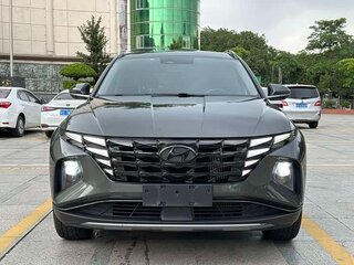 2021 Hyundai Tucson SWB IV, зелёный, 2400000 рублей, вид 2