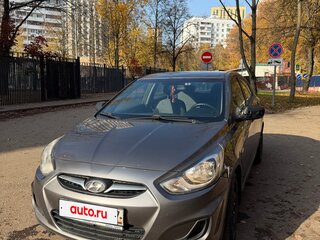 2011 Hyundai Solaris I, серый, 750000 рублей, вид 1