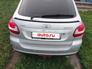 2016 Lada (ВАЗ) Granta I, серебристый, 430000 рублей, вид 4