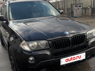 2008 BMW X3 20d I (E83) Рестайлинг, чёрный, 1250000 рублей, вид 3