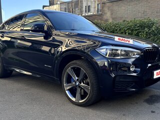 2016 BMW X6 40d II (F16), чёрный, 4390000 рублей, вид 1