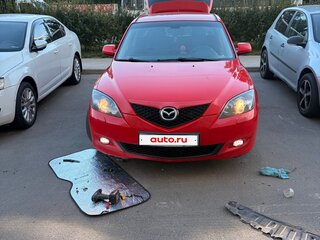 2006 Mazda 3 I (BK) Рестайлинг, красный, 510000 рублей, вид 1