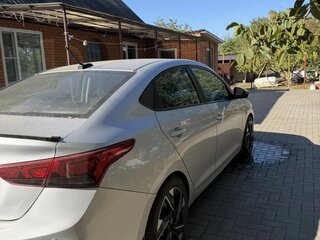 2017 Hyundai Solaris II, серебристый, 1180000 рублей, вид 4