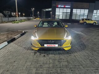 2019 Hyundai Sonata VIII (DN8), жёлтый, 2000000 рублей, вид 2
