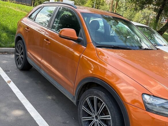 2012 Audi Q3 I (8U), оранжевый - вид 4